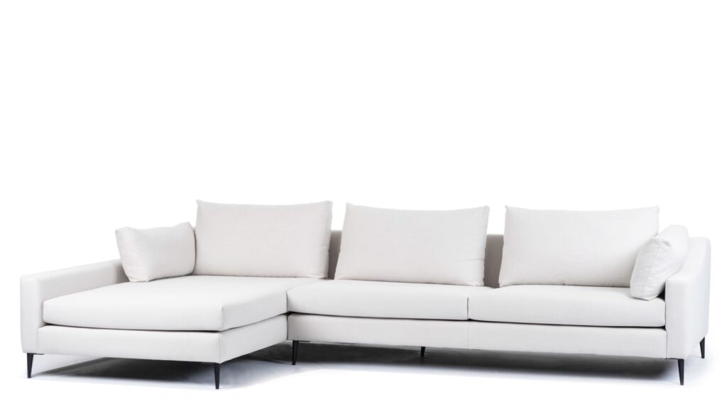 sofa chaise longue venice vista diagonal