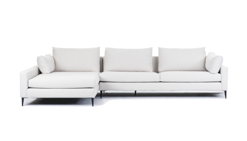 Sofá Chaiselongue Venice vista frontal unikahome