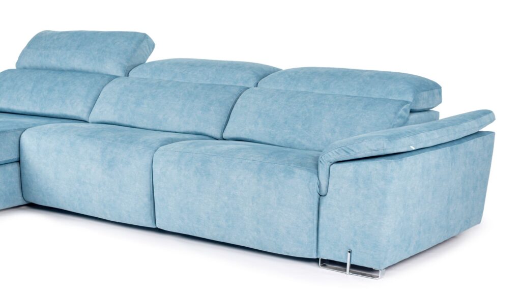 sofa chaise longue gandini vista lateral