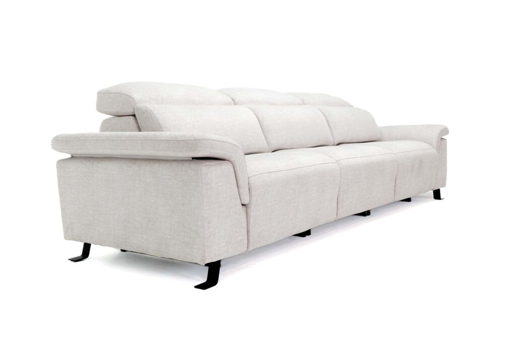 Rinaldi sofa lineal vista isometrica