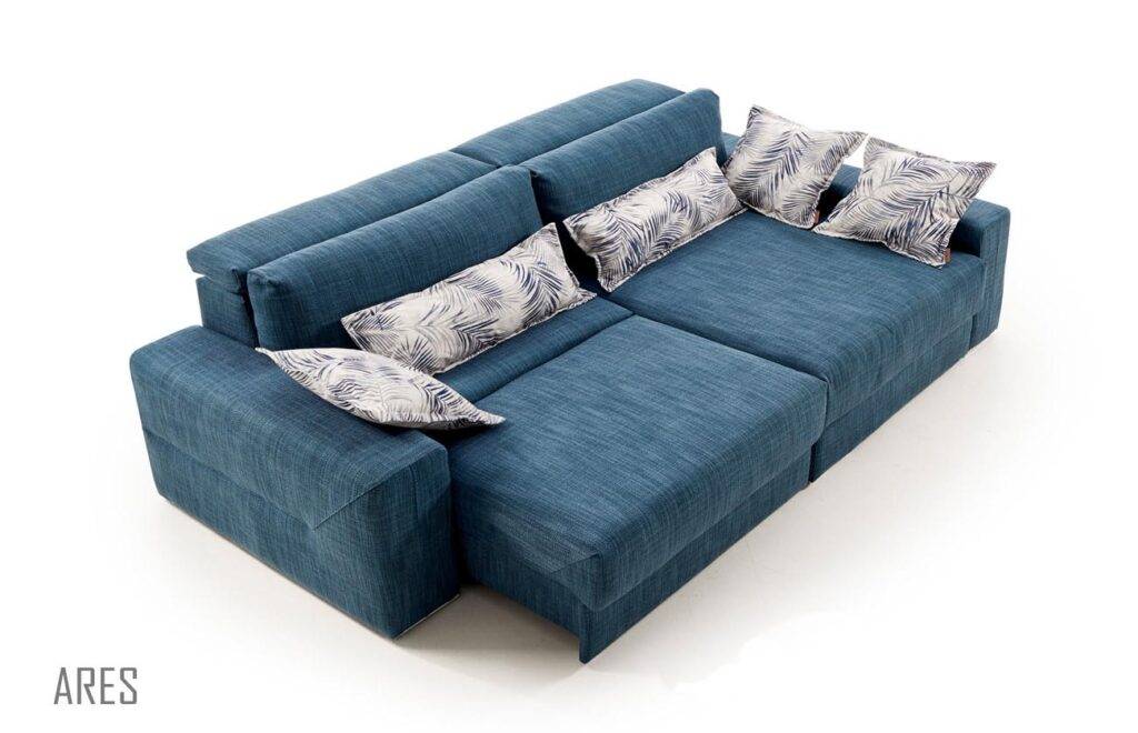 sofa ares acomodel asiento deslizante